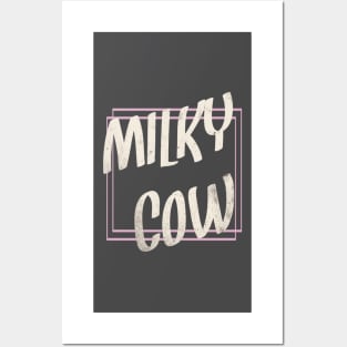 Milky Cow Posters and Art